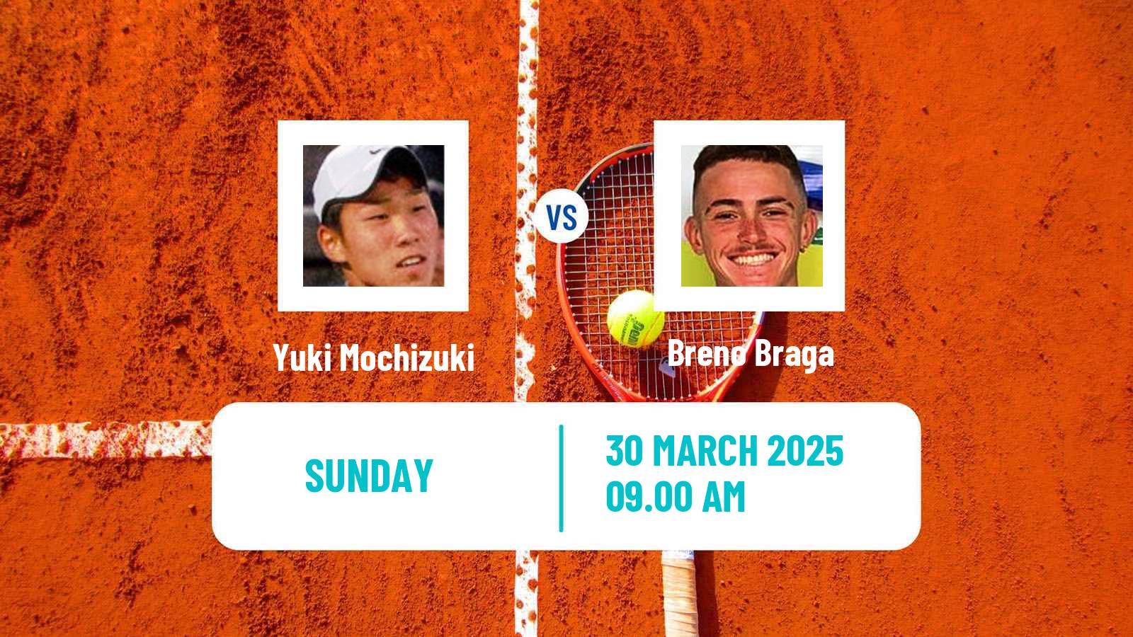 Tennis Campinas Challenger Men Yuki Mochizuki - Breno Braga
