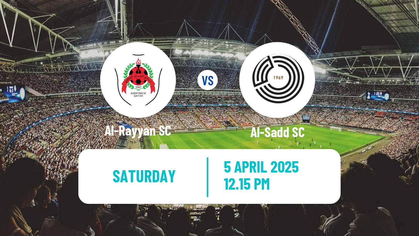 Soccer Qatar QSL Al-Rayyan - Al-Sadd