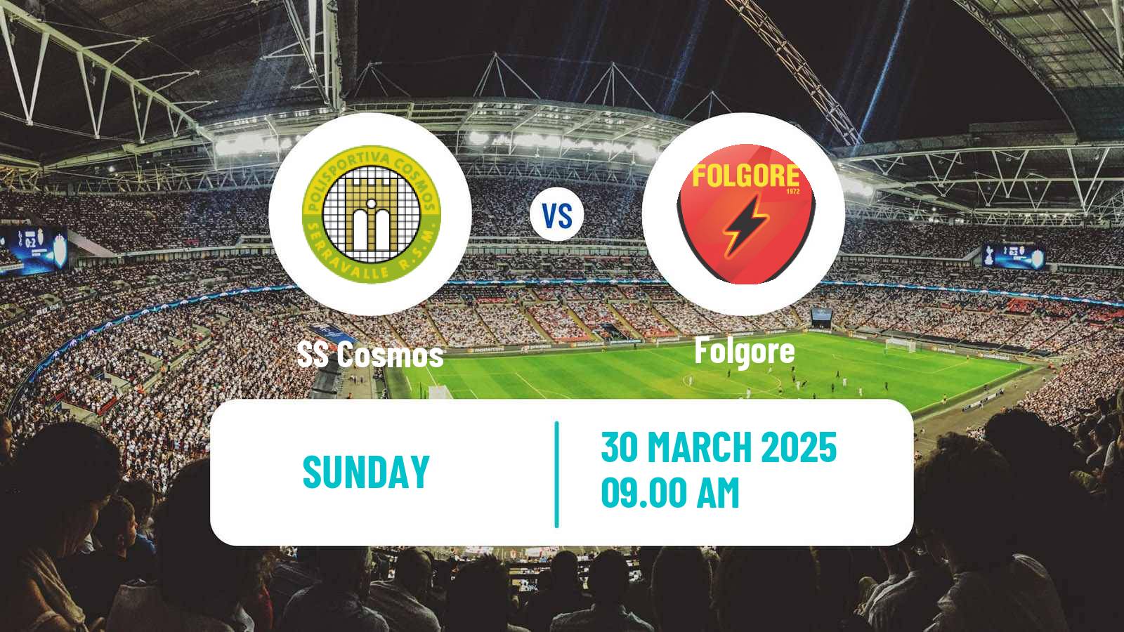 Soccer San Marino Campionato Sammarinese Cosmos - Folgore