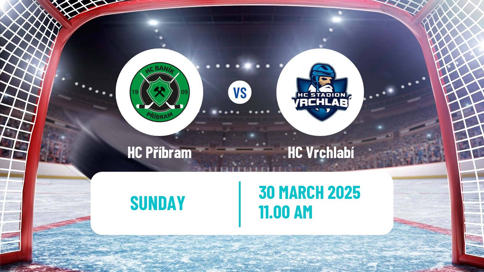 Hockey Czech 2 Liga Hockey East Příbram - Vrchlabí