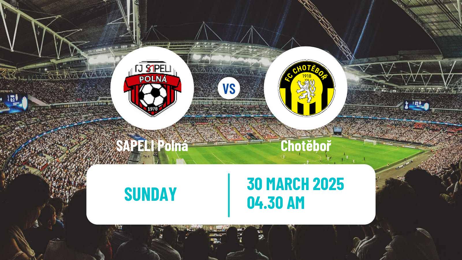Soccer Czech Vysocina KP SAPELI Polná - Chotěboř
