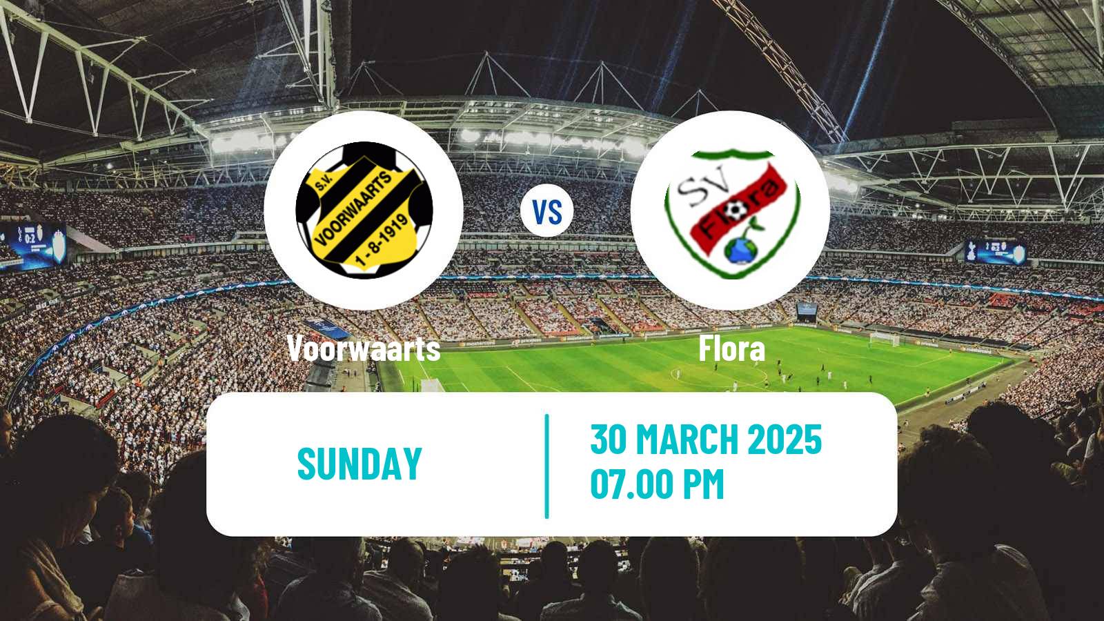 Football Suriname Major League Voorwaarts - Flora