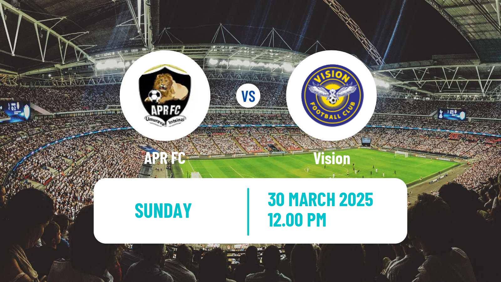 Soccer Rwanda Premier League APR - Vision