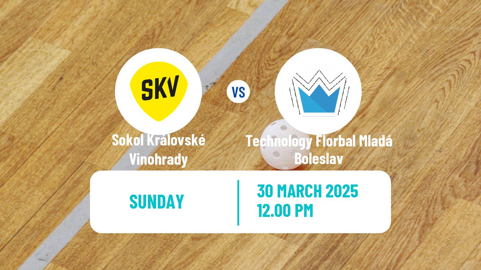 Floorball Czech Superliga Floorball Sokol Královské Vinohrady - Technology Florbal Mladá Boleslav