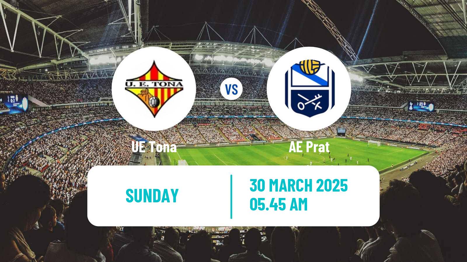 Soccer Spanish Tercera RFEF - Group 5 Tona - Prat