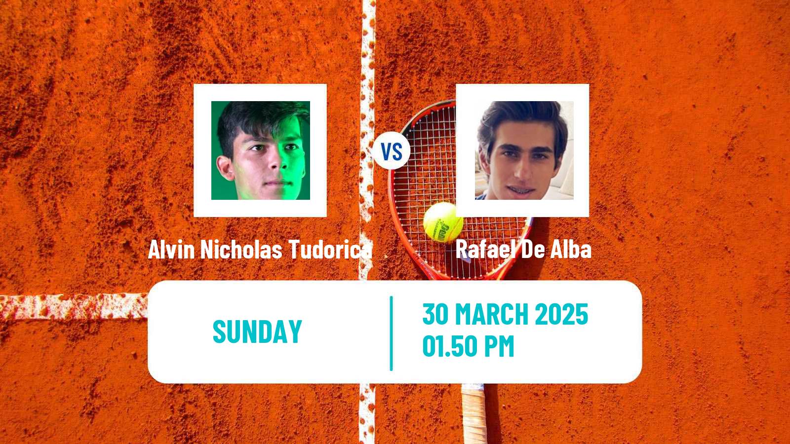 Tennis Morelos Challenger Men Alvin Nicholas Tudorica - Rafael De Alba
