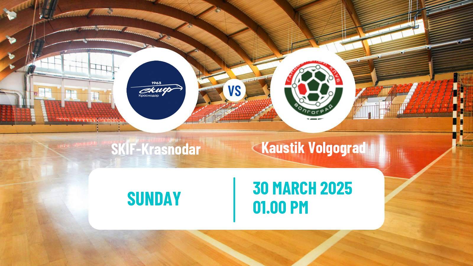 Handball Russian Superleague Handball SKIF-Krasnodar - Kaustik Volgograd