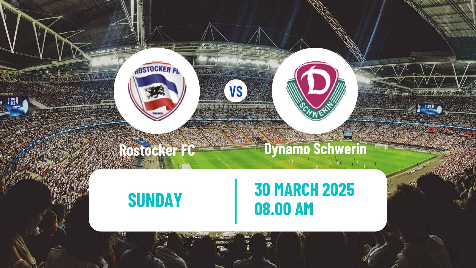 Soccer German Oberliga NOFV-Nord Rostocker FC - Dynamo Schwerin