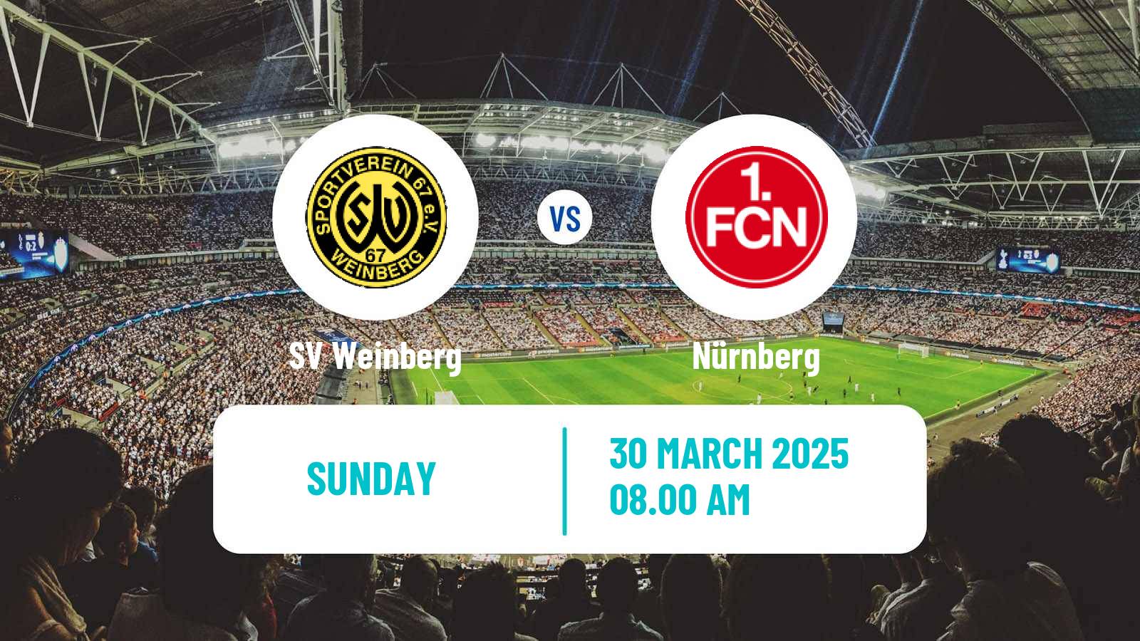 Soccer German 2 Bundesliga Women Weinberg - Nürnberg