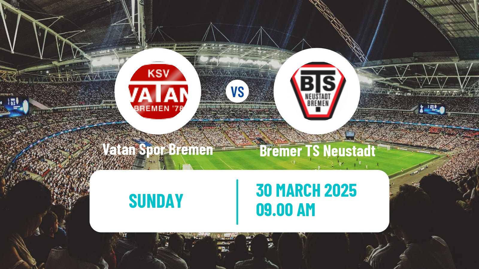 Soccer German Oberliga Bremen Vatan Spor Bremen - Bremer TS Neustadt
