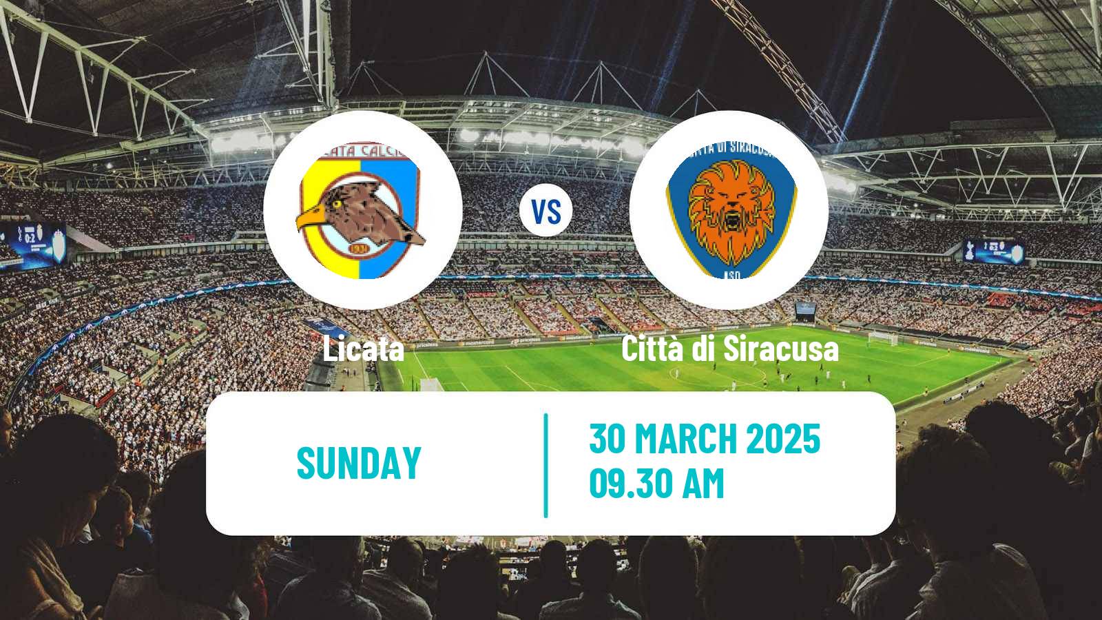 Football Italian Serie D - Group I Licata - Città di Siracusa