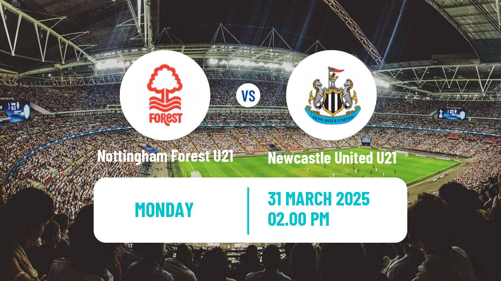 Soccer English Premier League 2 Nottingham Forest U21 - Newcastle United U21