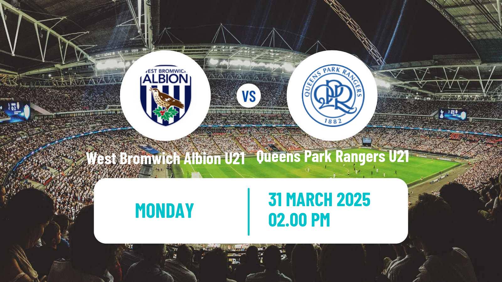Soccer English Premier League Cup West Bromwich Albion U21 - Queens Park Rangers U21