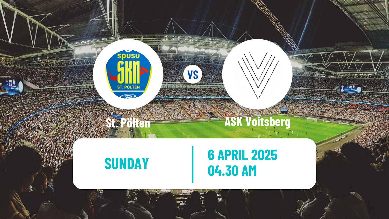 Soccer Austrian 2 Liga St. Pölten - ASK Voitsberg