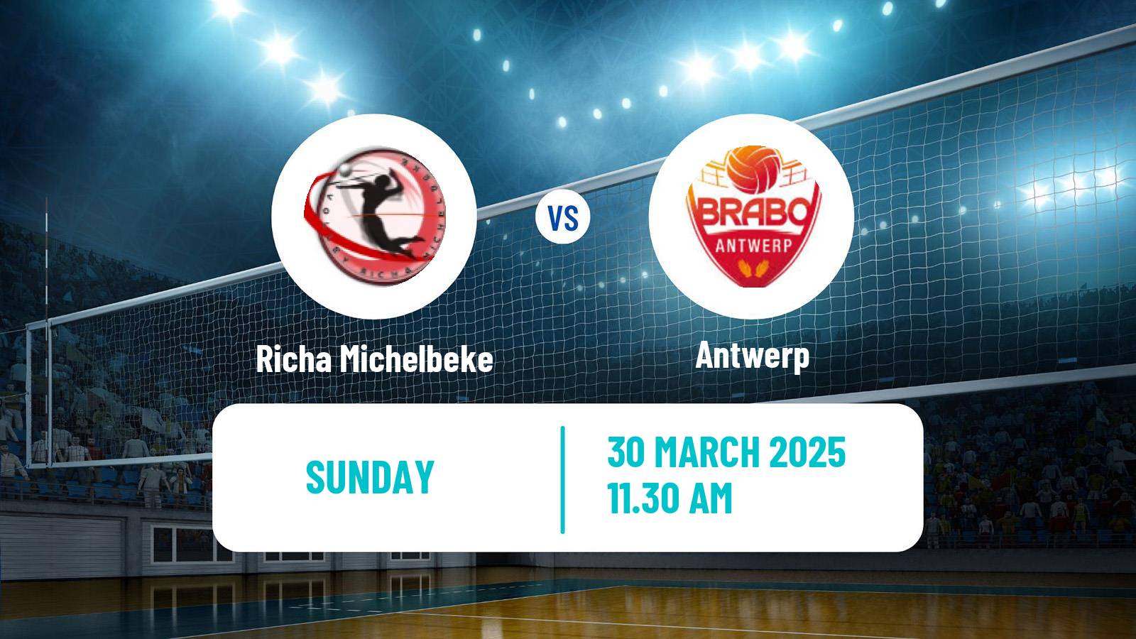 Volleyball Belgian Liga A Volleyball Women Richa Michelbeke - Antwerp