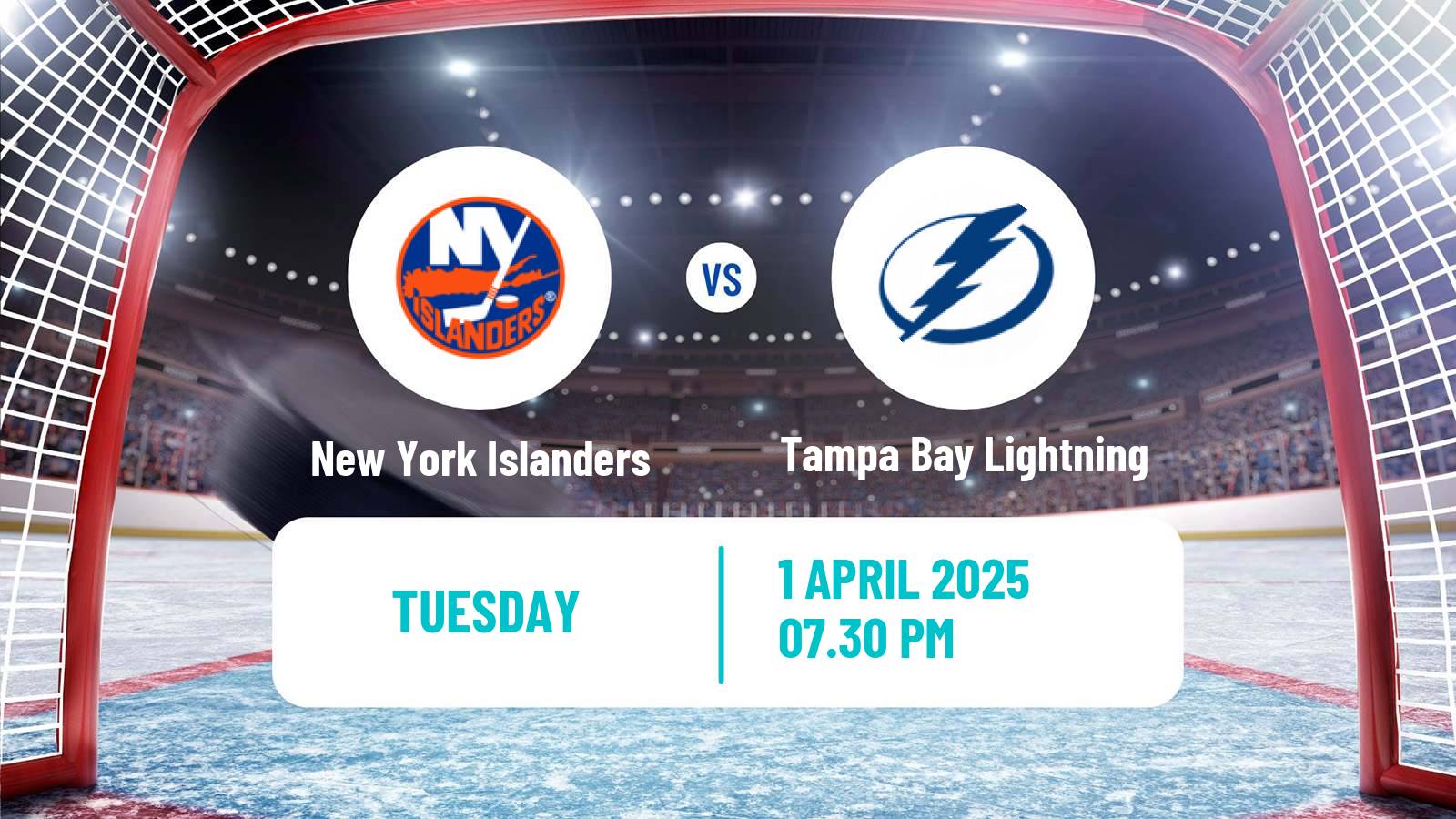 Hockey NHL New York Islanders - Tampa Bay Lightning