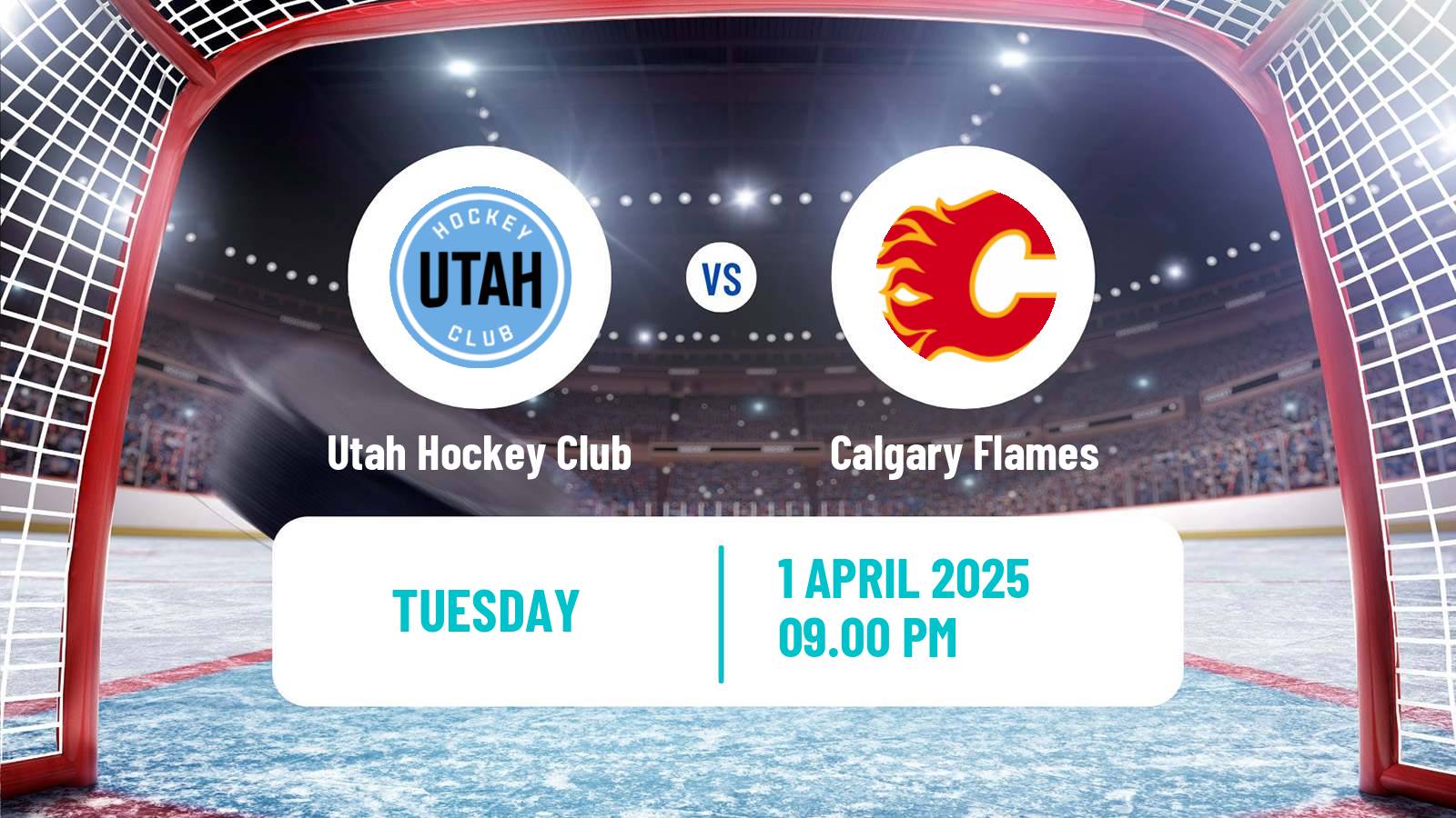 Hockey NHL Utah Hockey Club - Calgary Flames