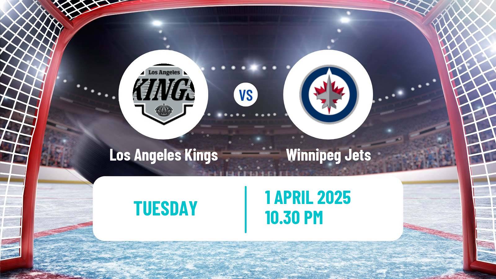 Hockey NHL Los Angeles Kings - Winnipeg Jets
