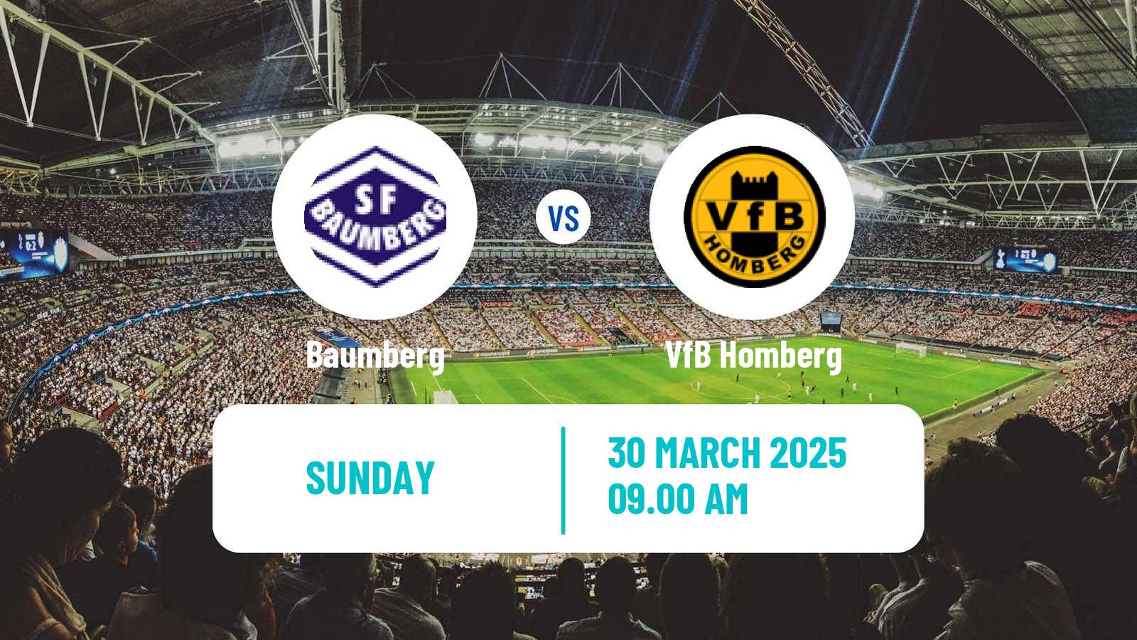Soccer German Oberliga Niederrhein Baumberg - Homberg