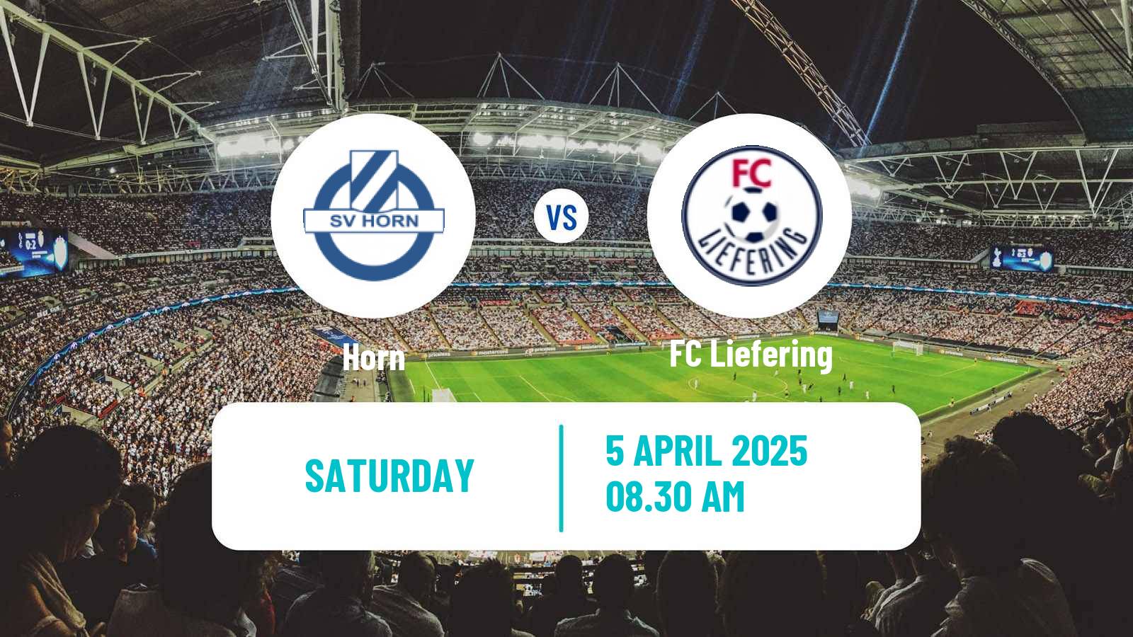 Soccer Austrian 2 Liga Horn - Liefering