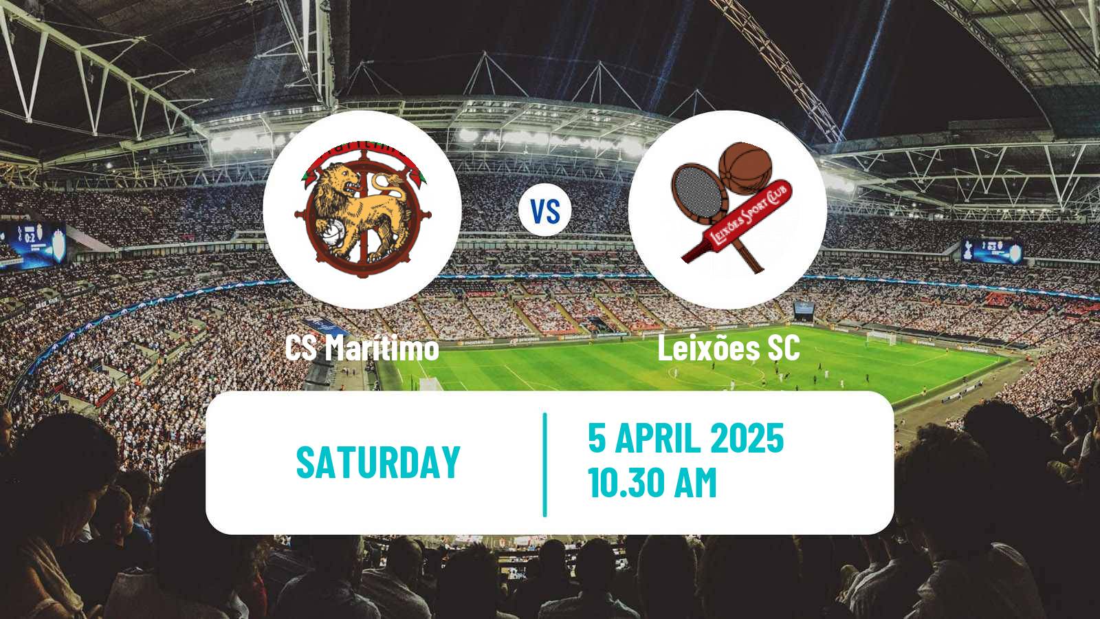 Soccer Portuguese Liga 2 Marítimo - Leixões
