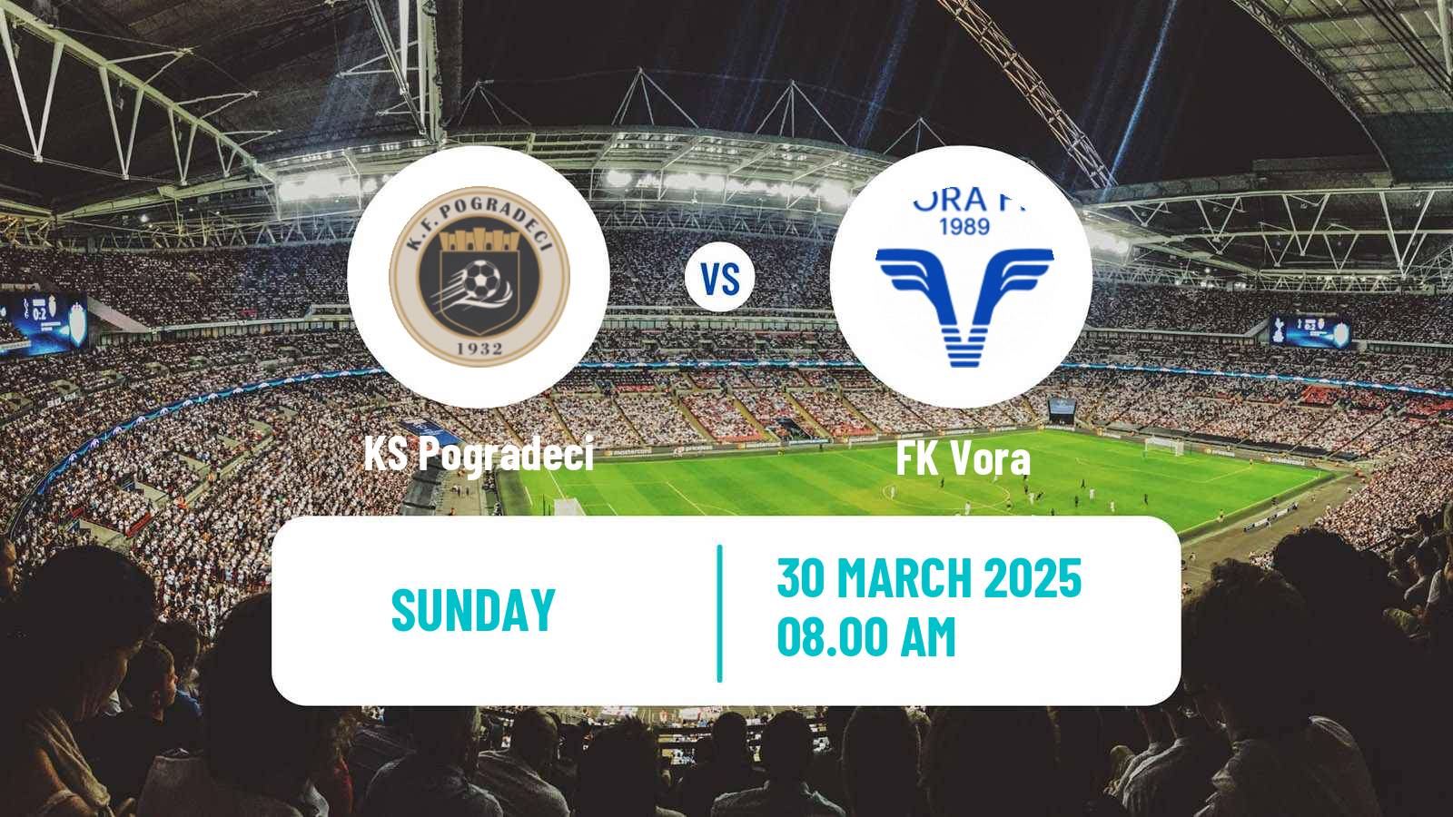 Soccer Albanian First Division Pogradeci - Vora