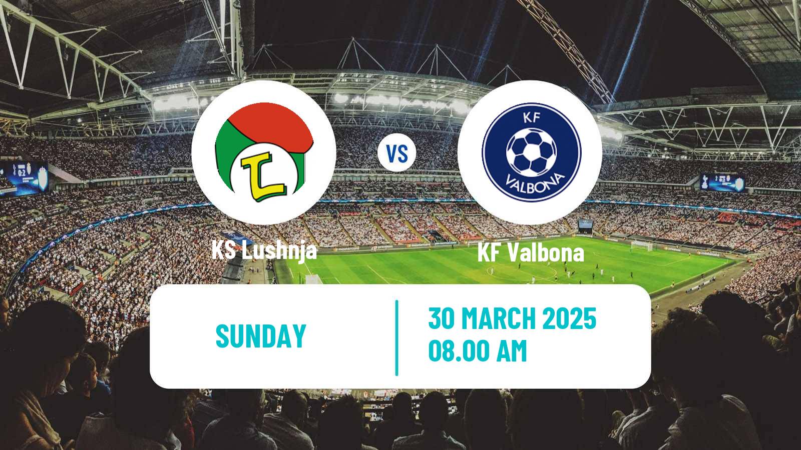 Soccer Albanian First Division Lushnja - Valbona