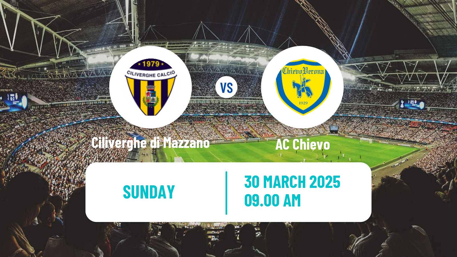 Soccer Italian Serie D - Group B Ciliverghe di Mazzano - Chievo