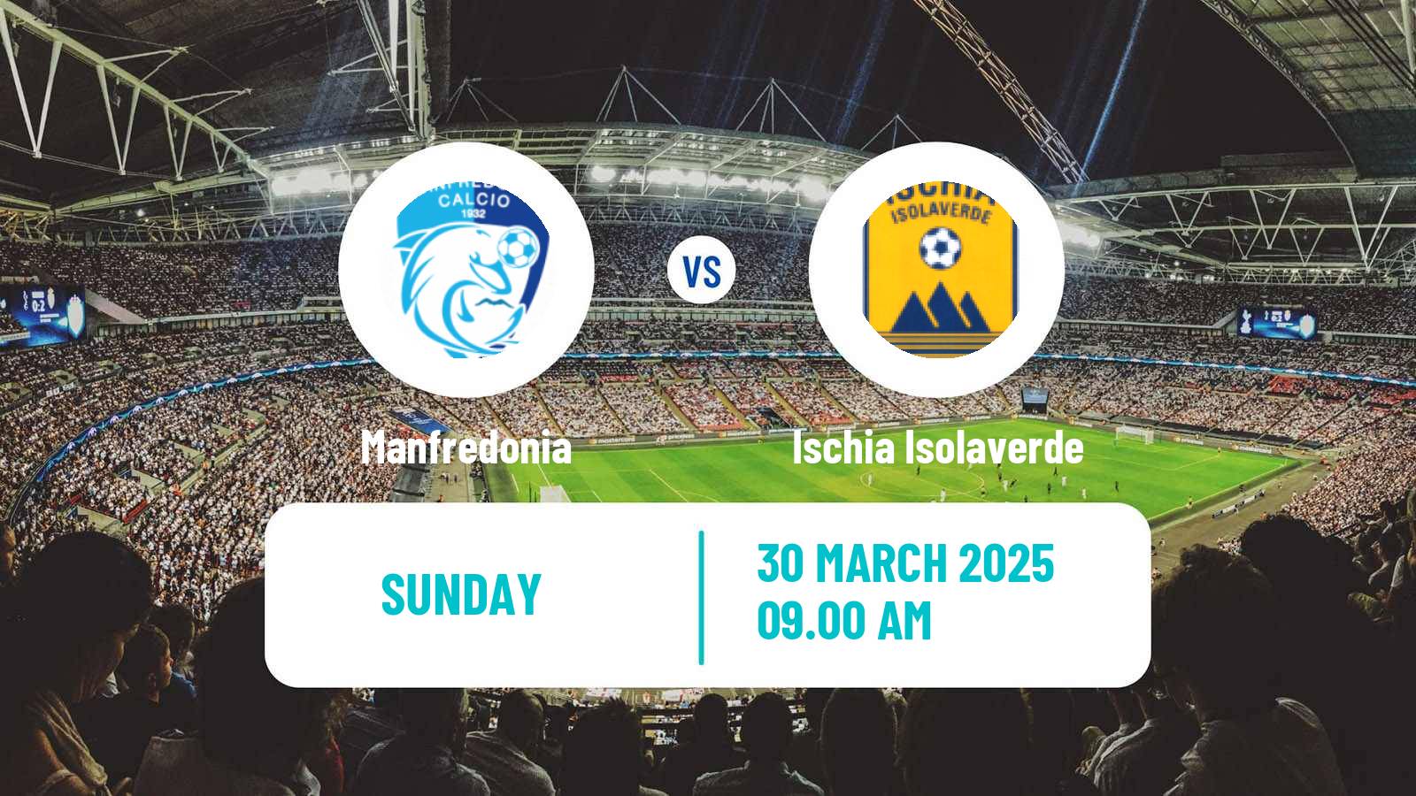 Soccer Italian Serie D - Group H Manfredonia - Ischia Isolaverde
