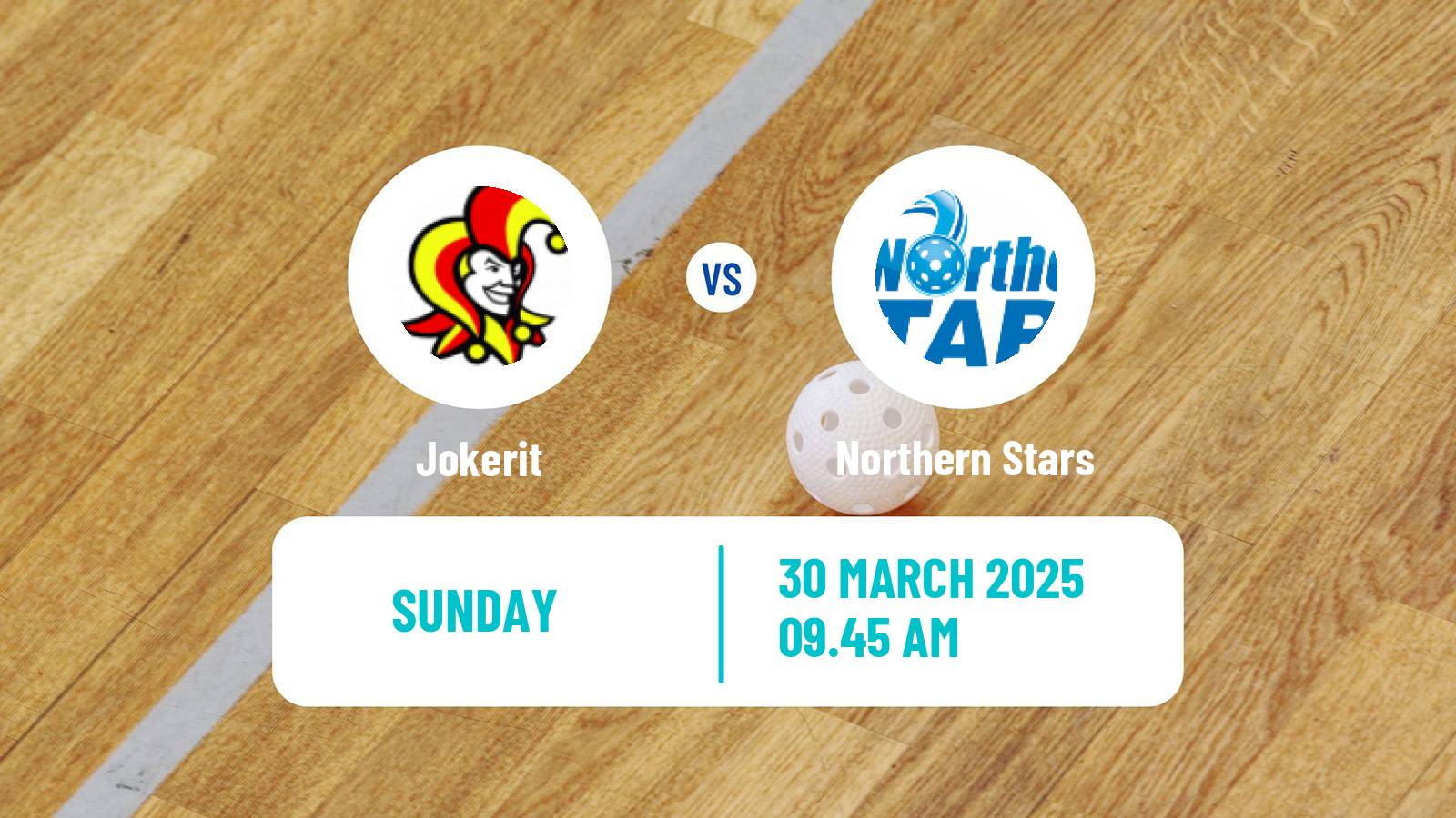 Floorball Finnish F-Liiga Women Jokerit - Northern Stars