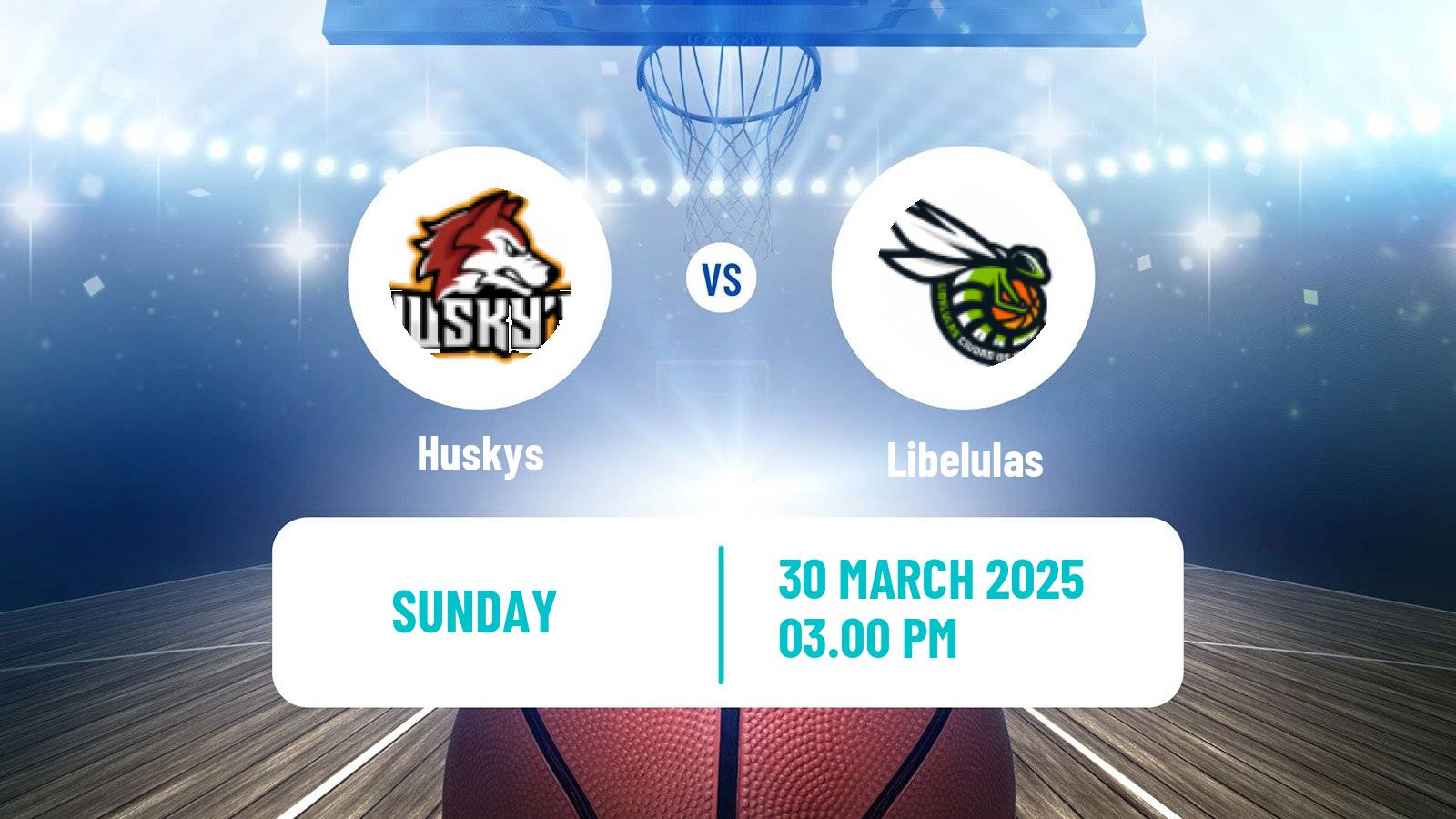 Basketball Mexican LMBPF Women Huskys - Libelulas