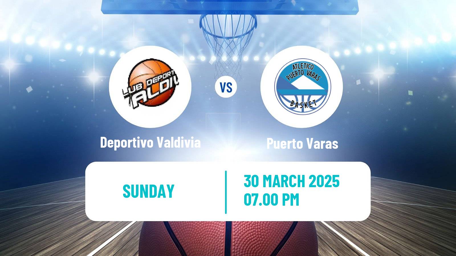 Basketball Chilean LNB Deportivo Valdivia - Puerto Varas