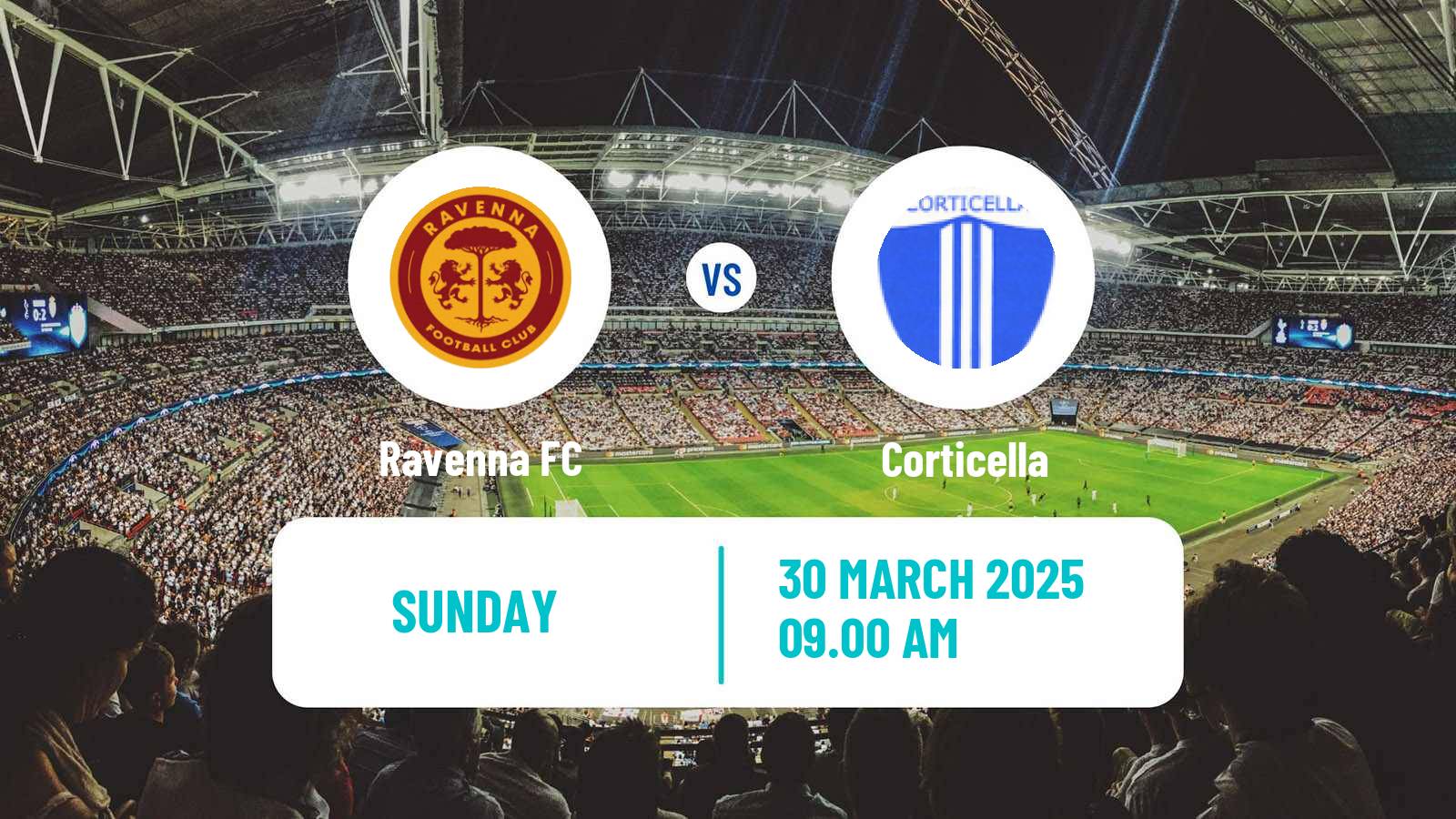 Soccer Italian Serie D - Group D Ravenna - Corticella