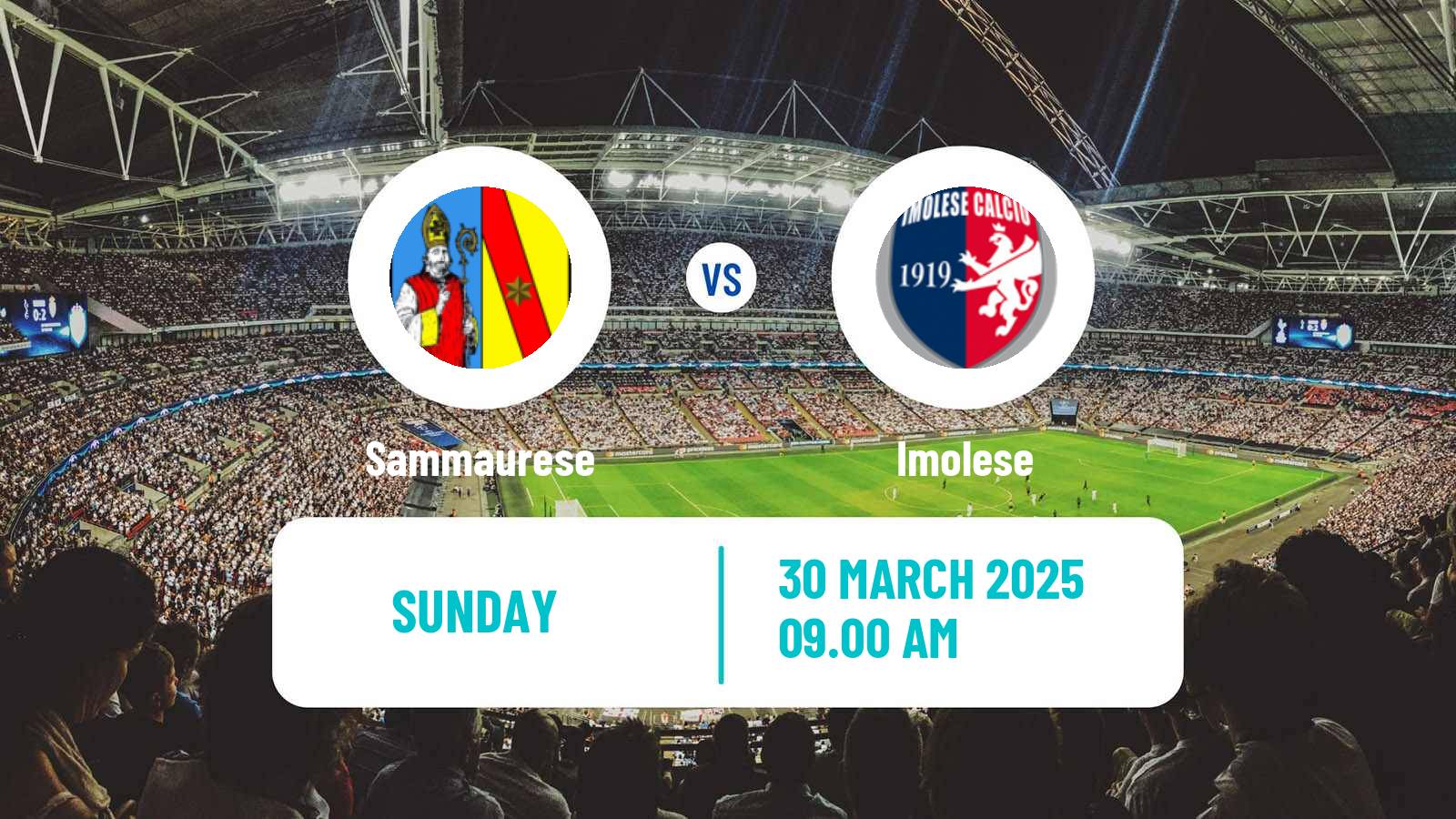 Soccer Italian Serie D - Group D Sammaurese - Imolese