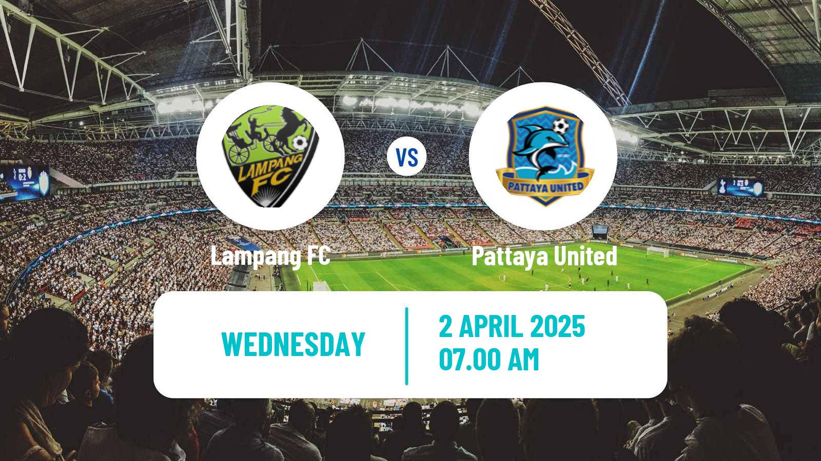 Soccer Thai League 2 Lampang - Pattaya United