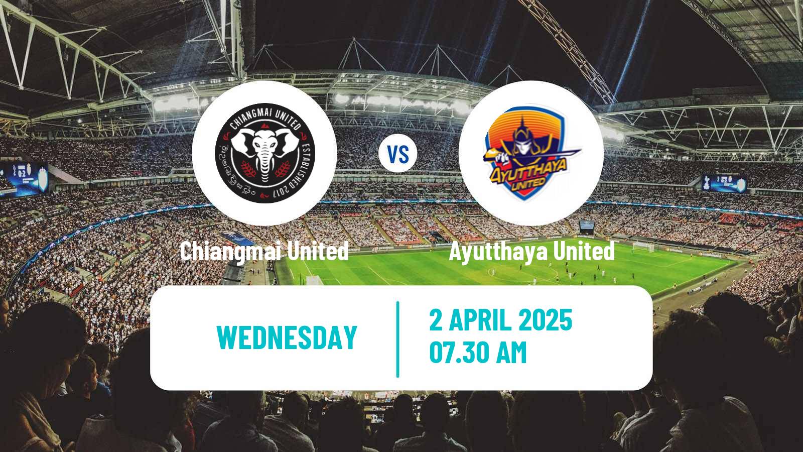 Soccer Thai League 2 Chiangmai United - Ayutthaya United
