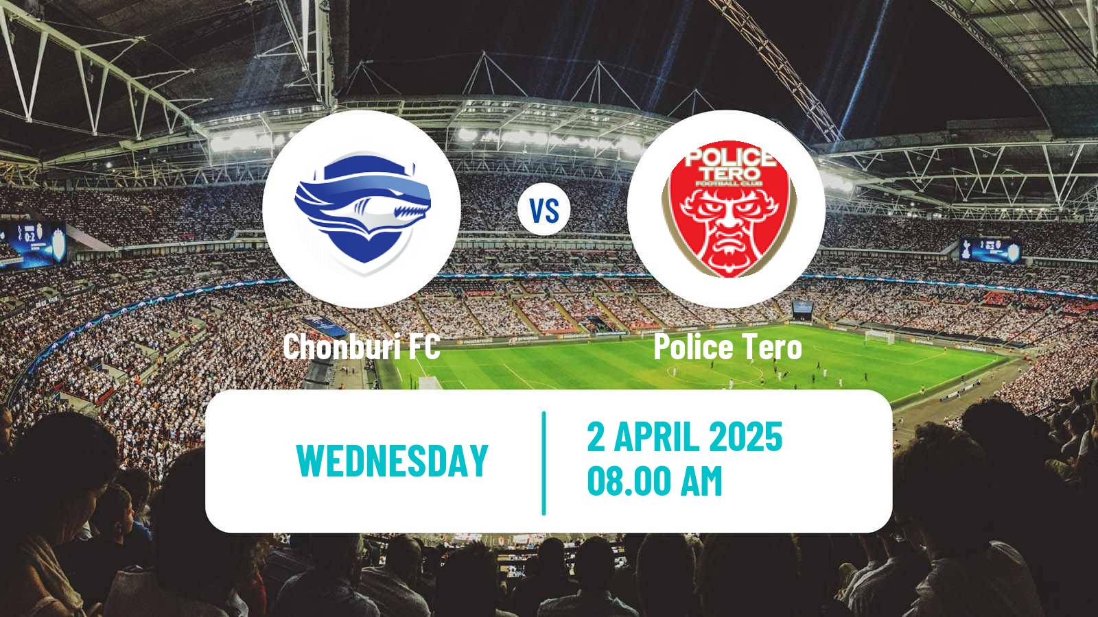 Soccer Thai League 2 Chonburi - Police Tero