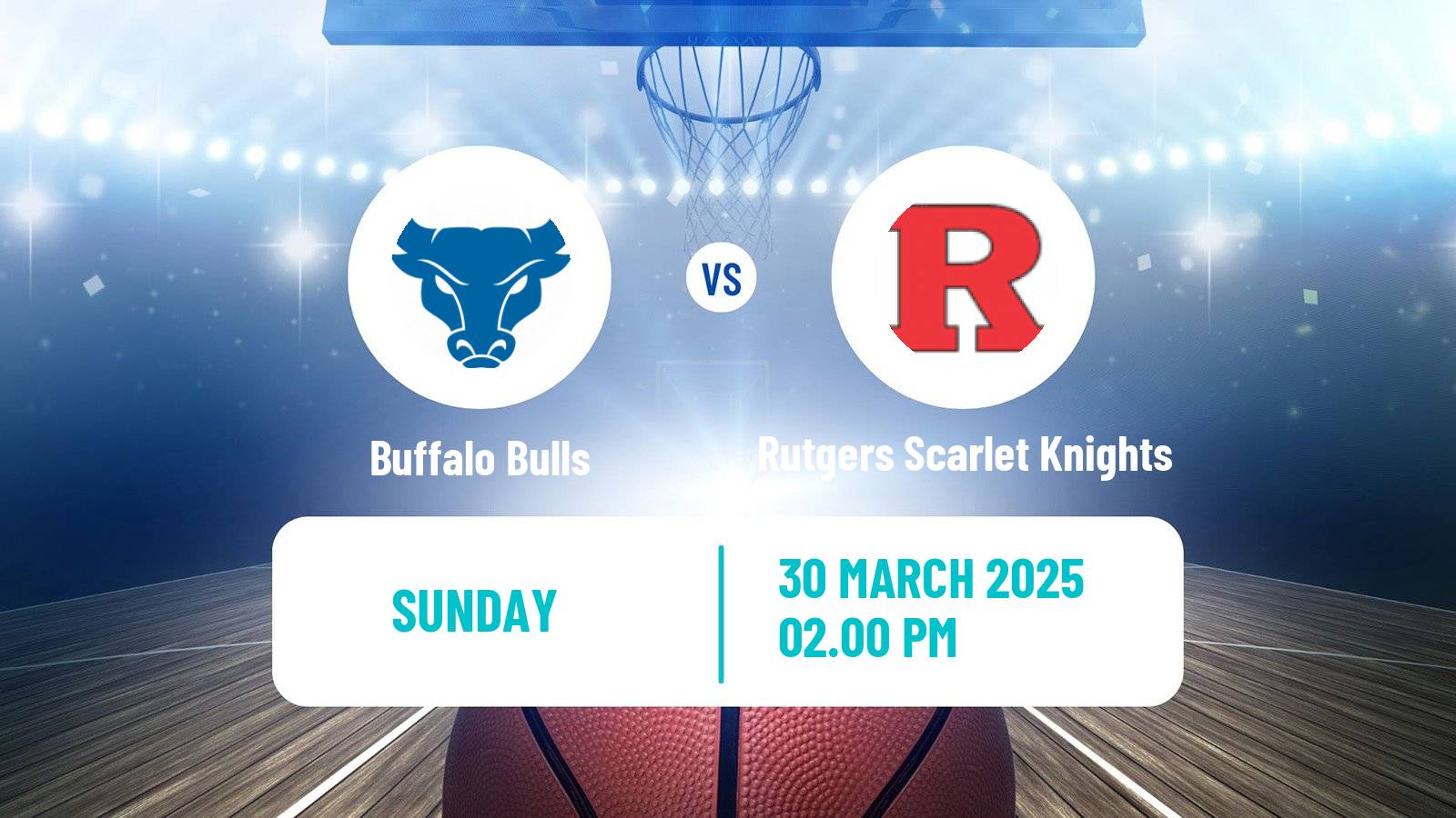 Basketball NCAA College Basketball Women Buffalo Bulls - Rutgers Scarlet Knights