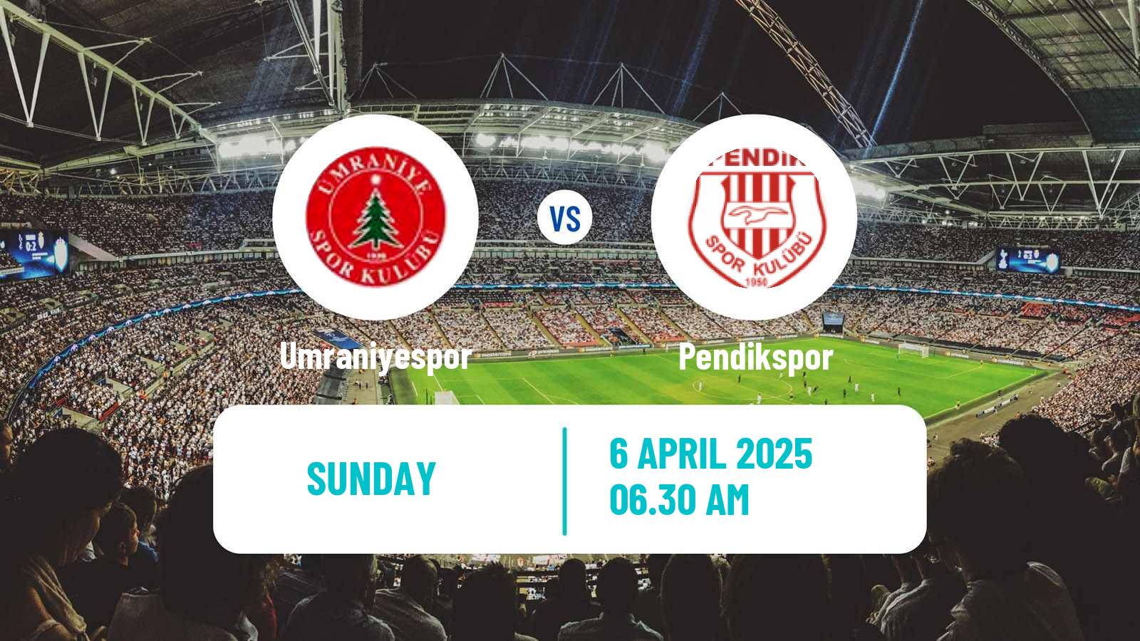Soccer Turkish First League Umraniyespor - Pendikspor