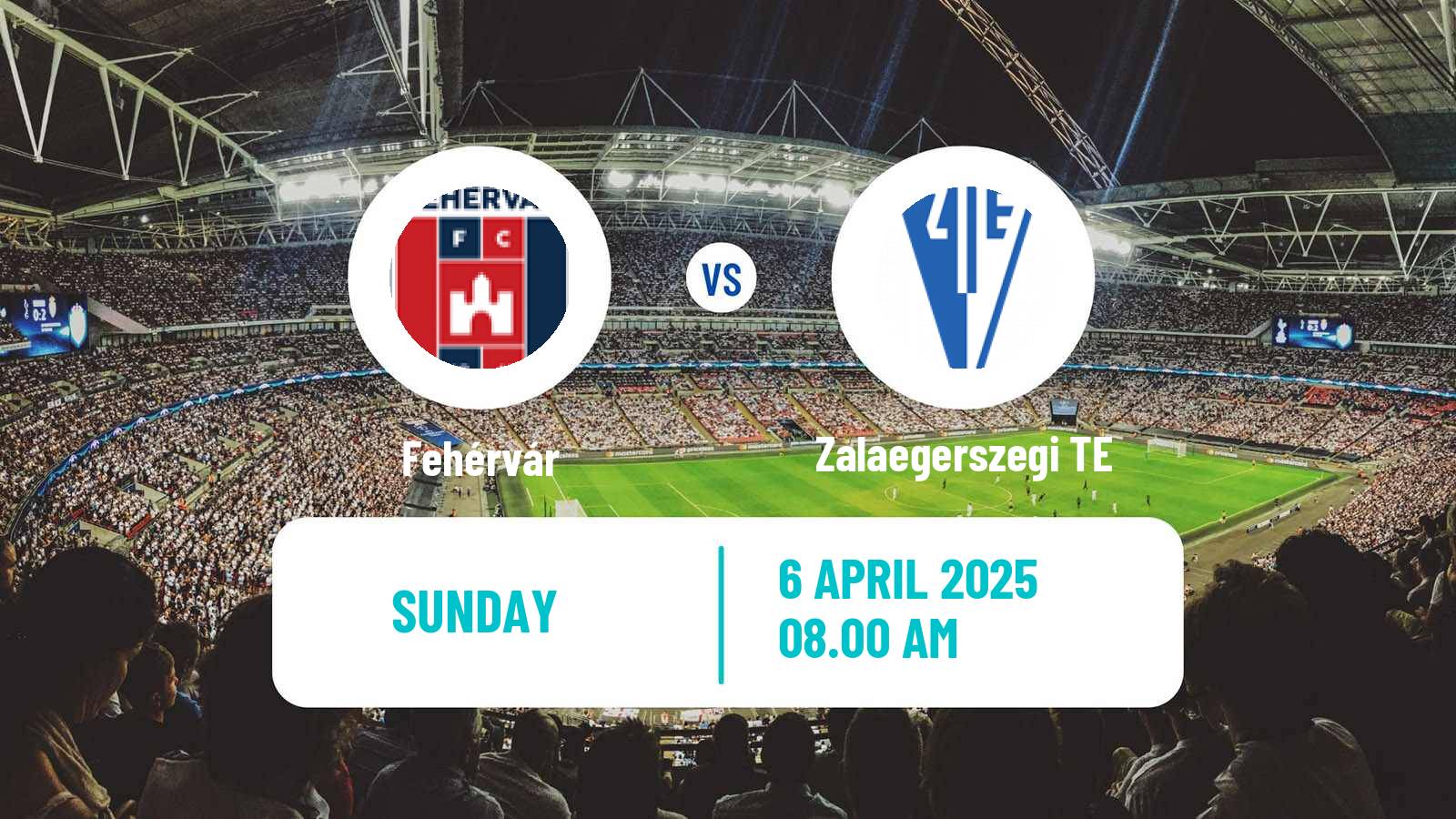 Soccer Hungarian NB I Fehérvár - Zalaegerszegi TE