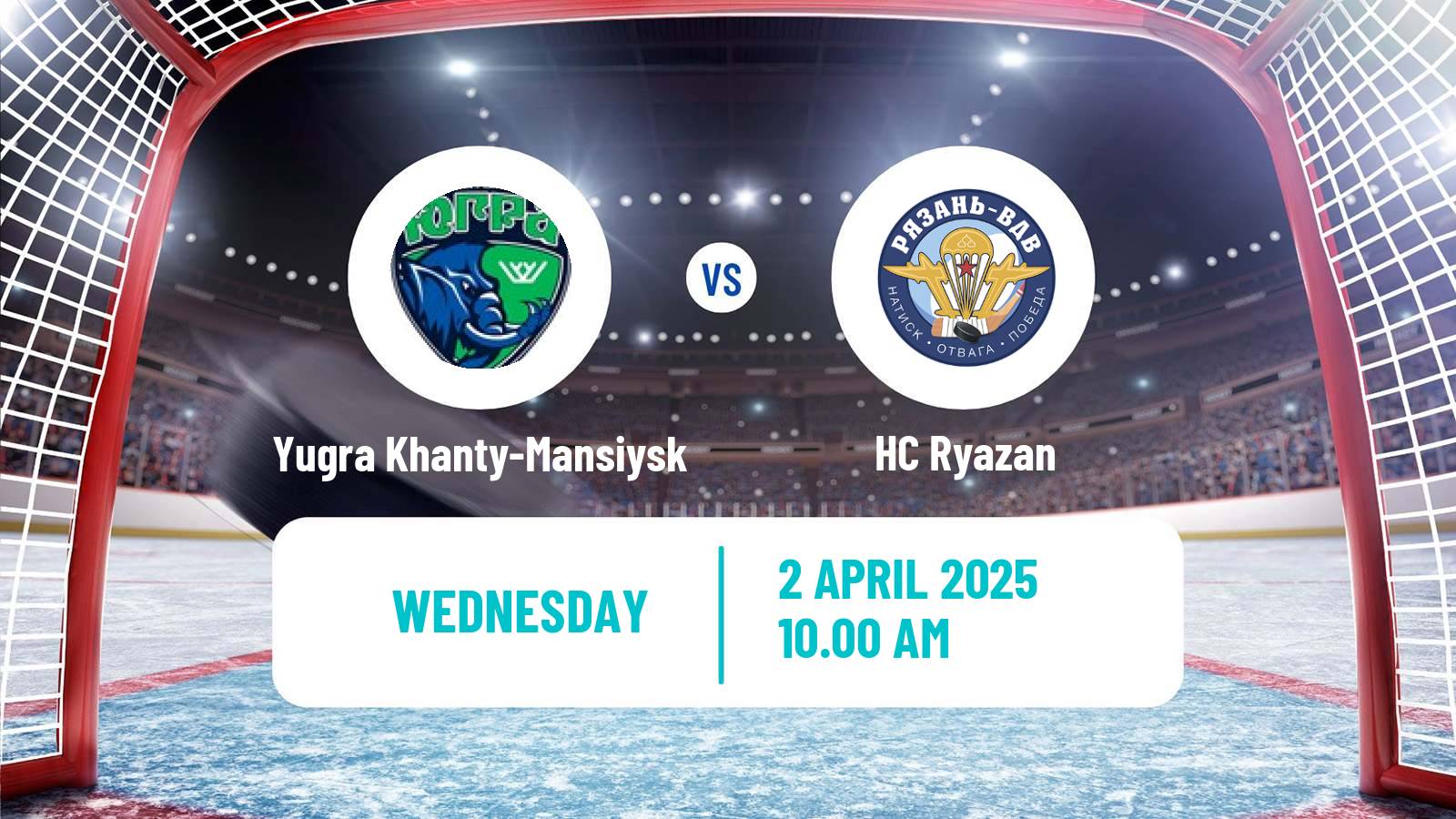Hockey VHL Yugra Khanty-Mansiysk - Ryazan