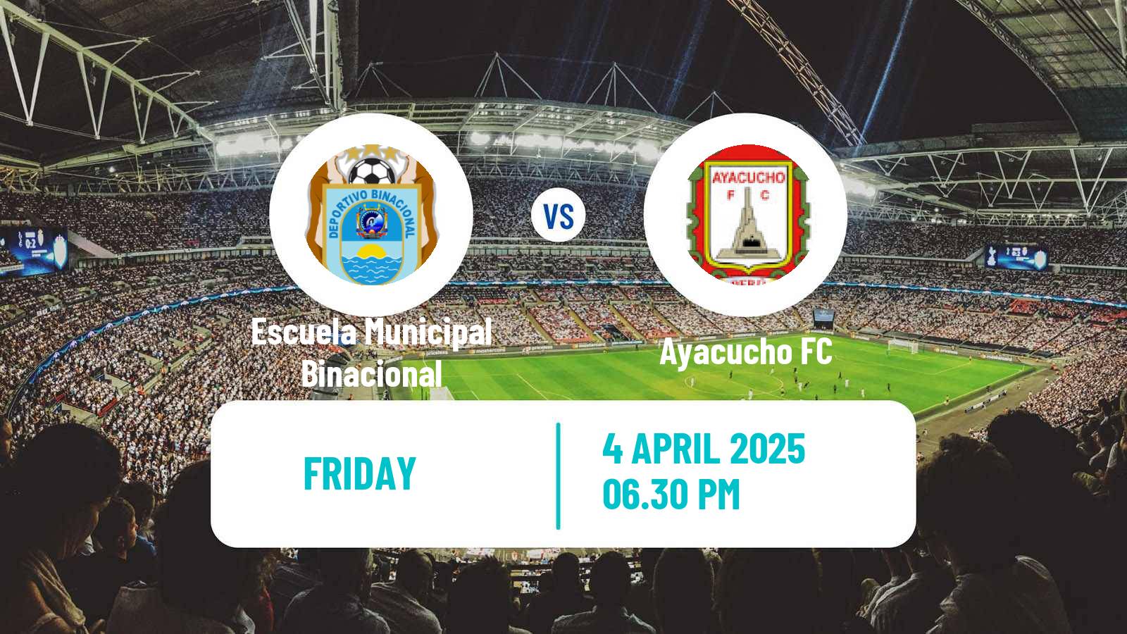 Soccer Peruvian Liga 1 Escuela Municipal Binacional - Ayacucho