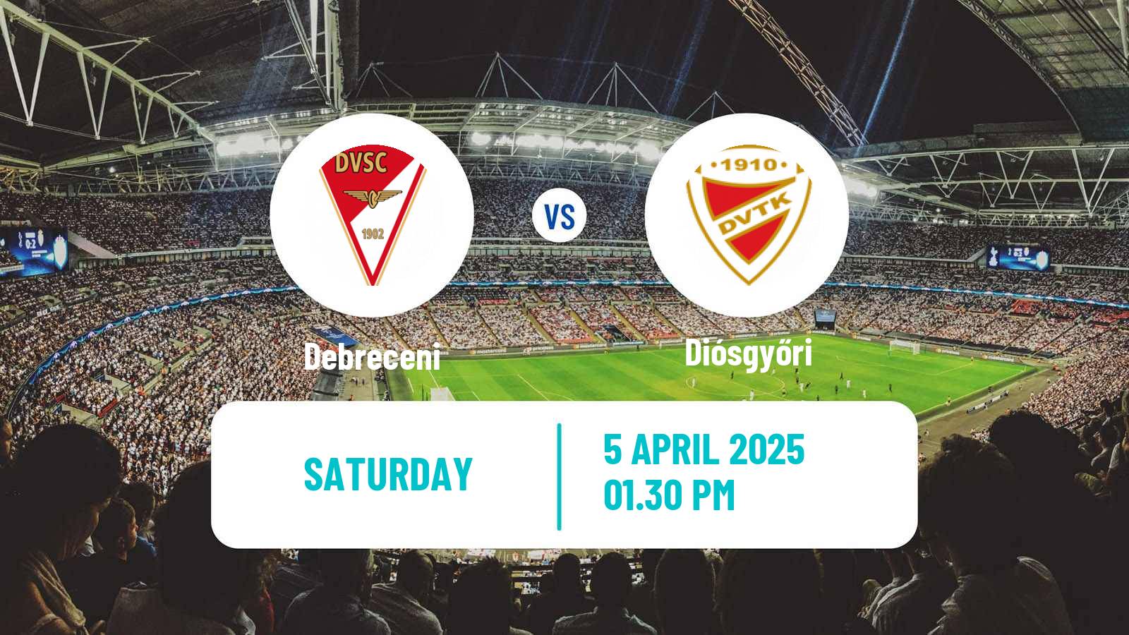 Soccer Hungarian NB I Debreceni - Diósgyőri