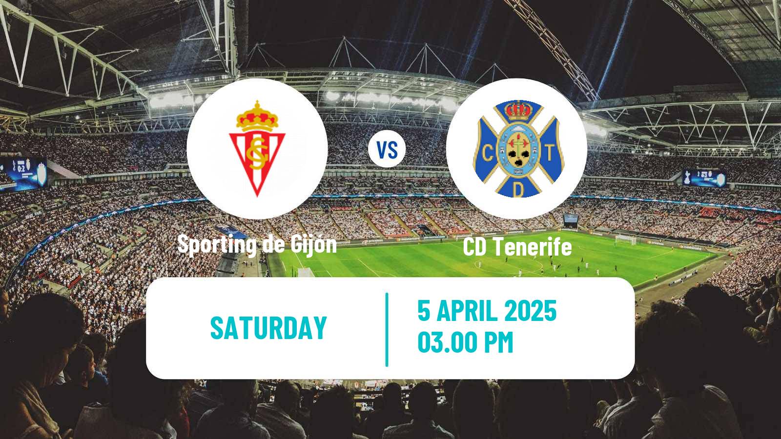 Football Spanish LaLiga2 Sporting de Gijón - Tenerife