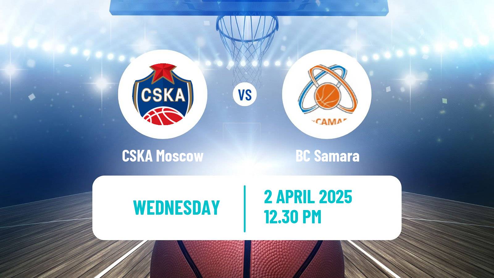 Basketball VTB United League CSKA Moscow - Samara