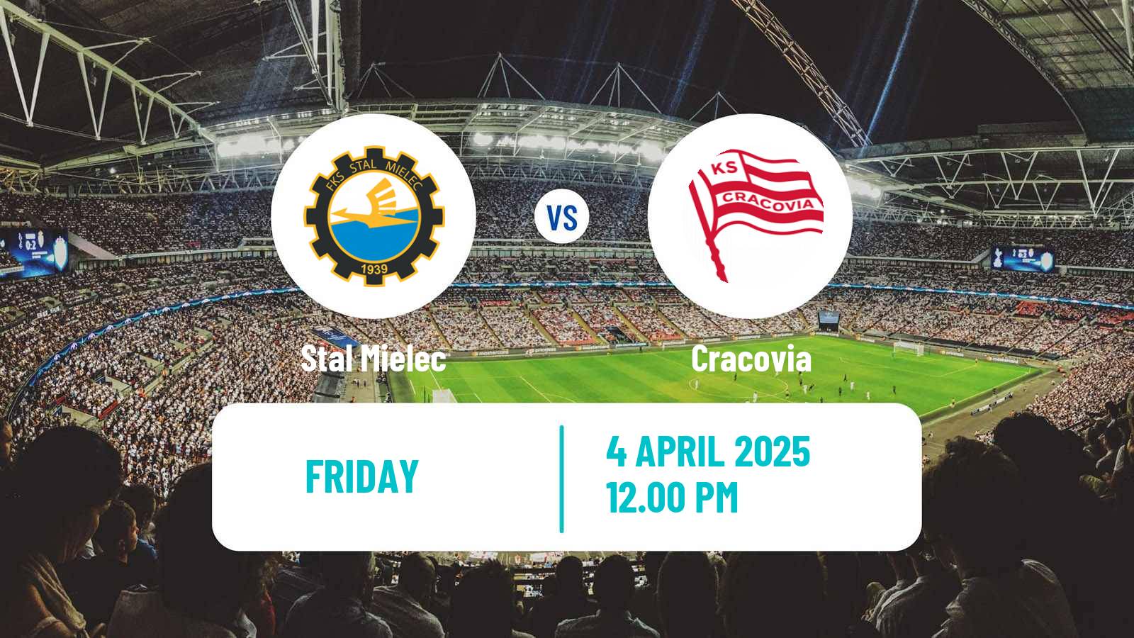 Soccer Polish Ekstraklasa Stal Mielec - Cracovia