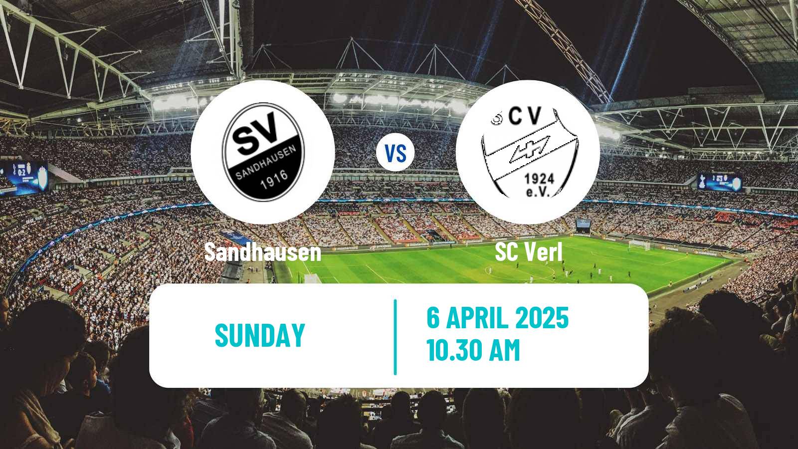 Soccer German 3 Bundesliga Sandhausen - Verl
