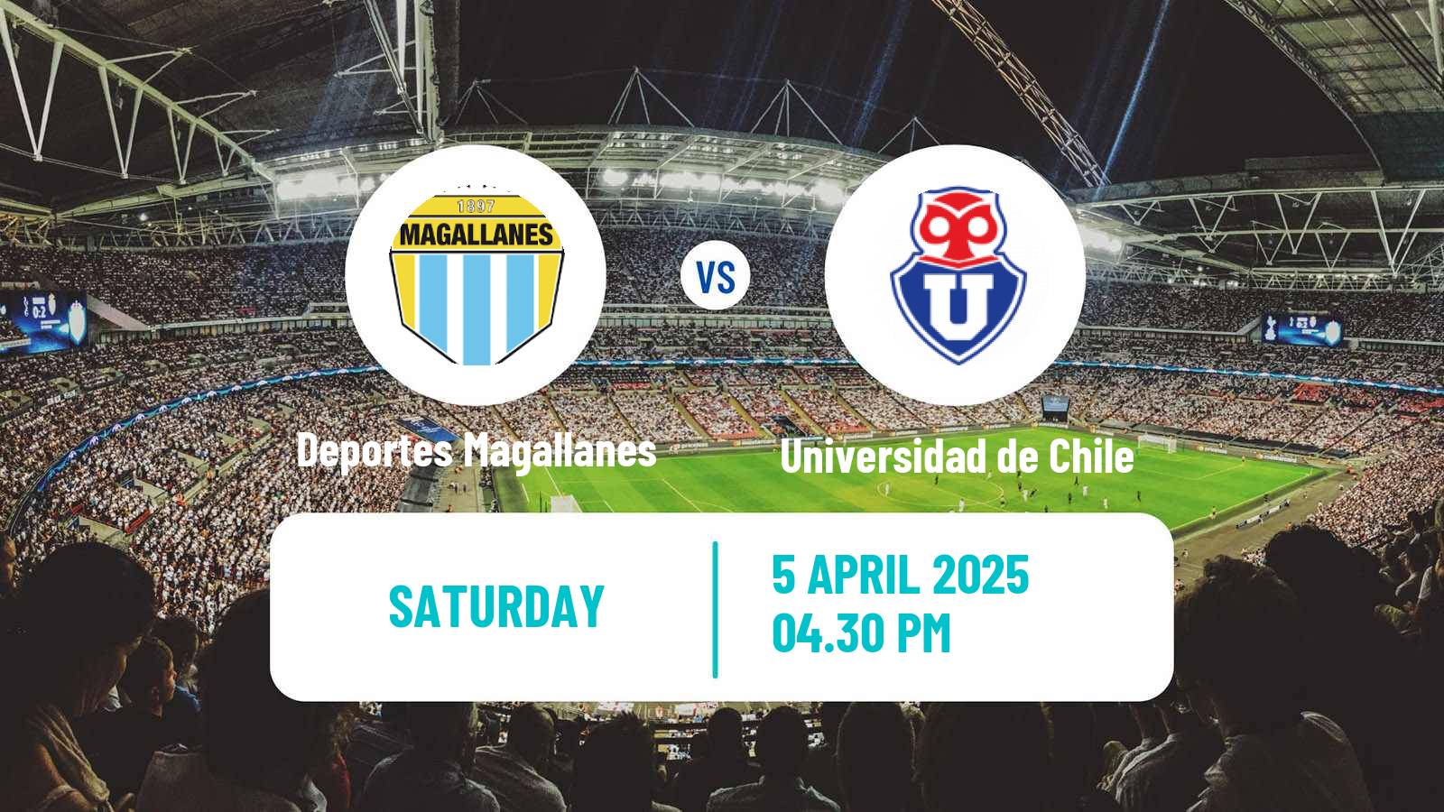 Soccer Chilean Cup Deportes Magallanes - Universidad de Chile