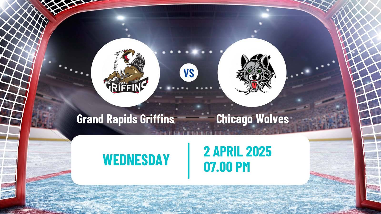 Hockey AHL Grand Rapids Griffins - Chicago Wolves