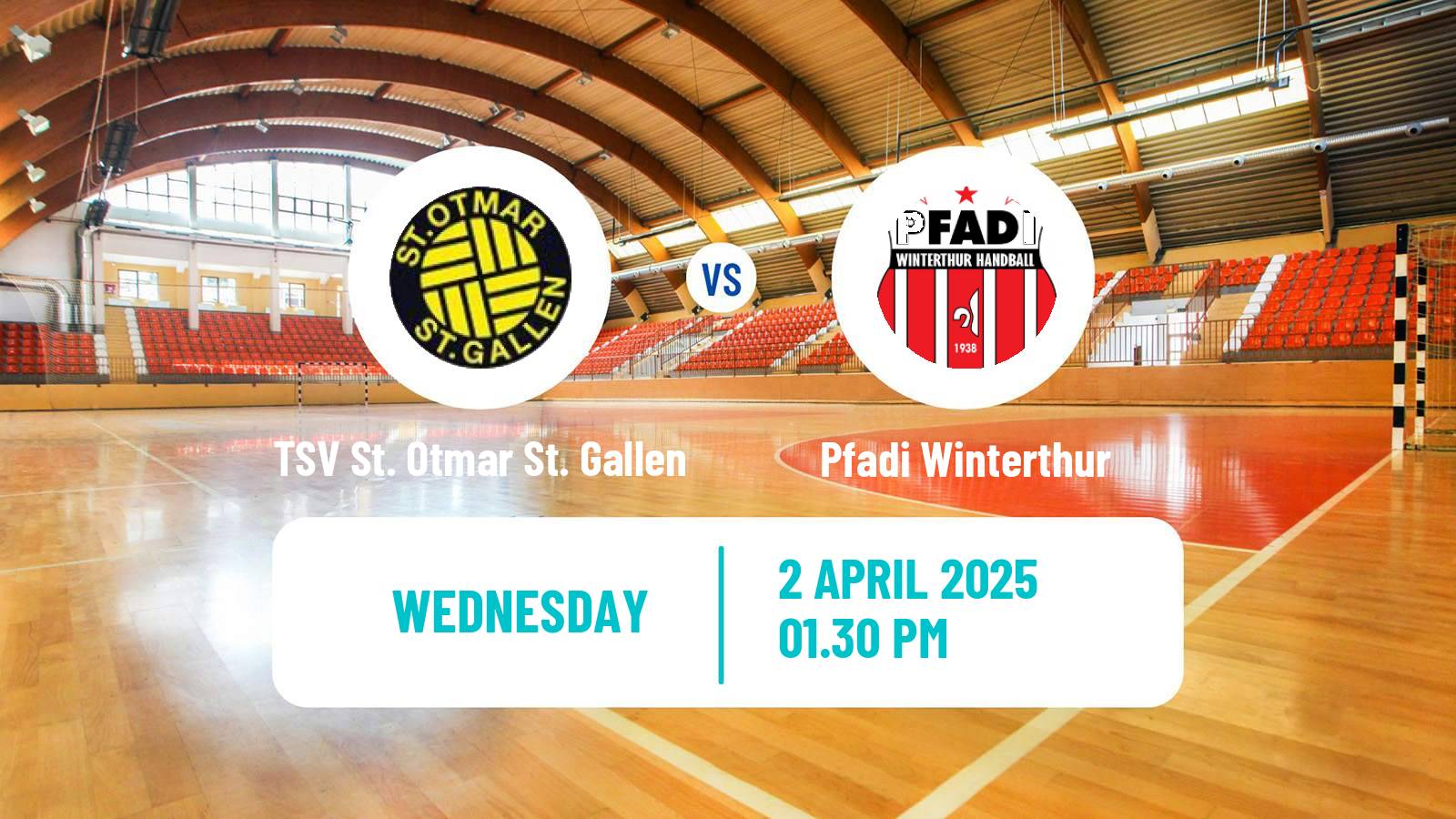 Handball Swiss NLA Handball TSV St. Otmar St. Gallen - Pfadi Winterthur